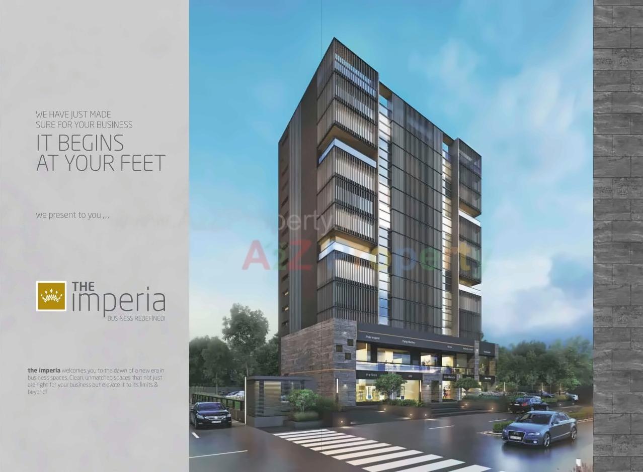 3D Elevation of real estate project The Imperia located at Rajkot, Rajkot, Gujarat