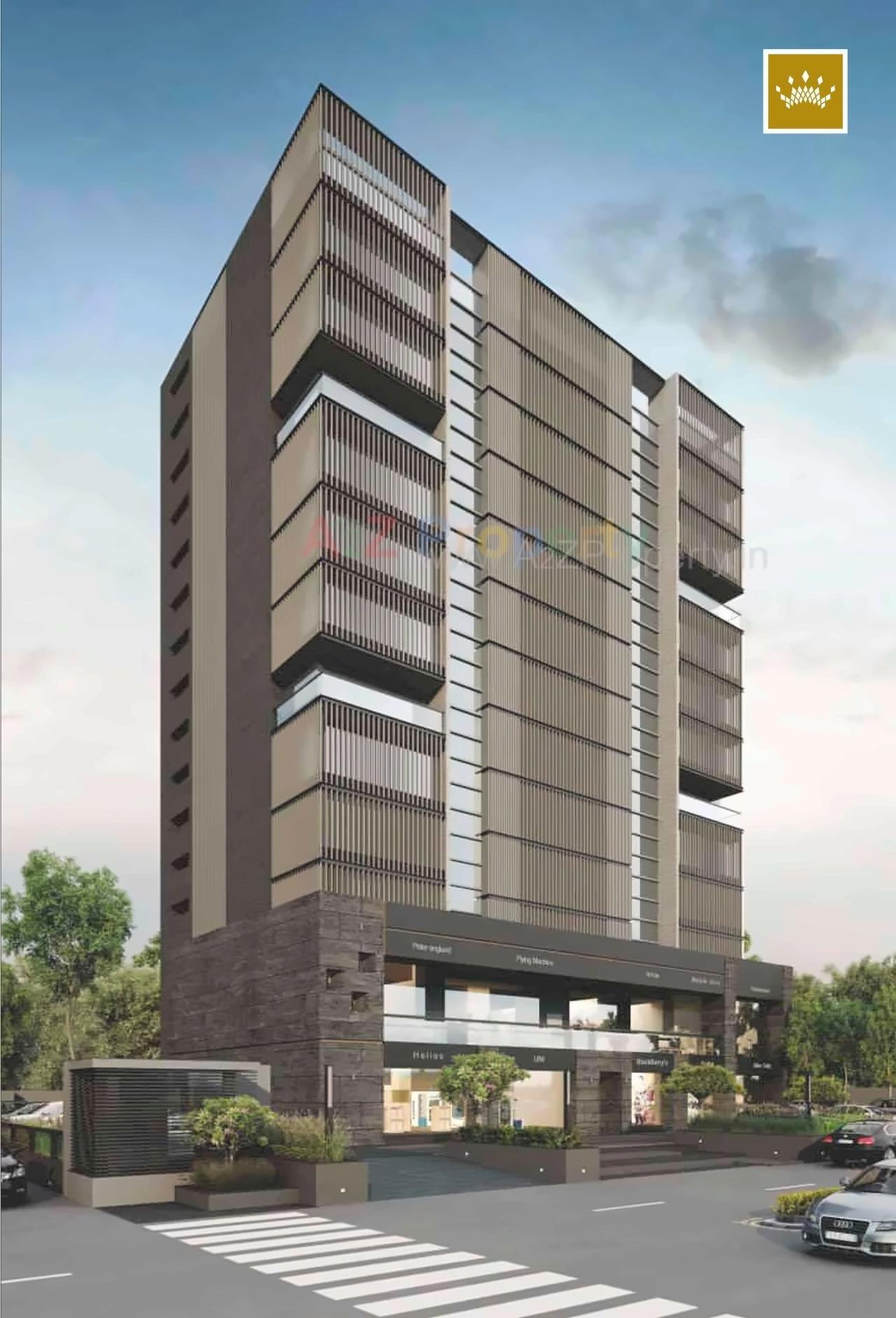 3D Elevation of real estate project The Imperia located at Rajkot, Rajkot, Gujarat