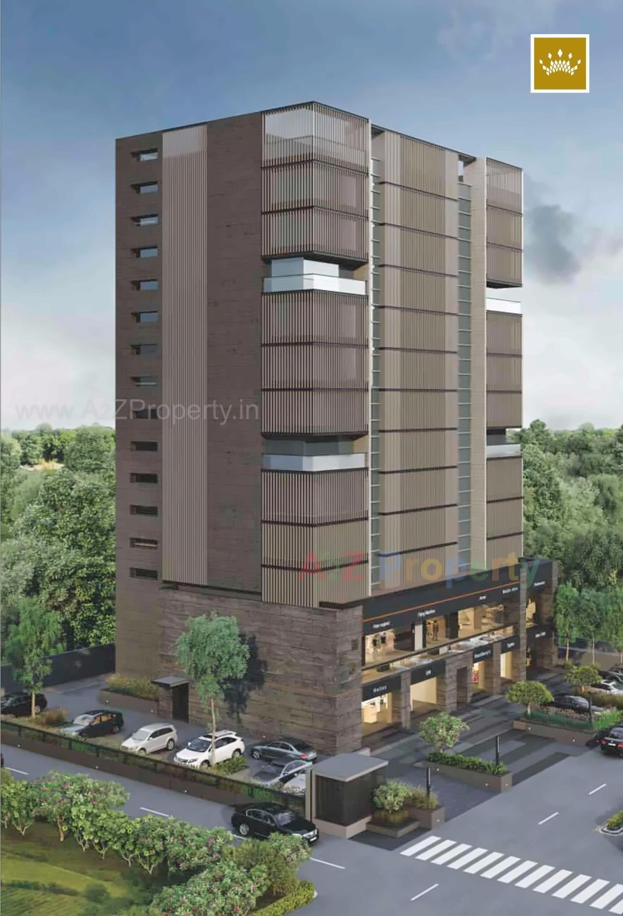 3D Elevation of real estate project The Imperia located at Rajkot, Rajkot, Gujarat