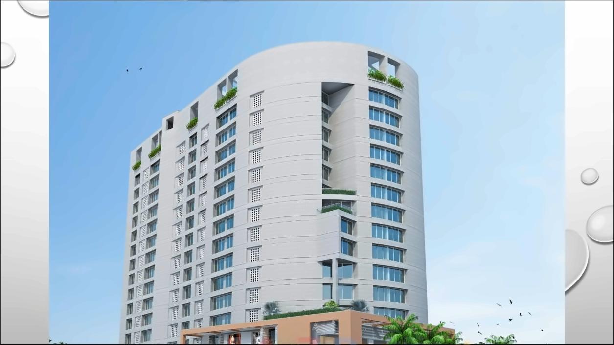 3D Elevation of real estate project The Millenium located at Nana-mava, Rajkot, Gujarat