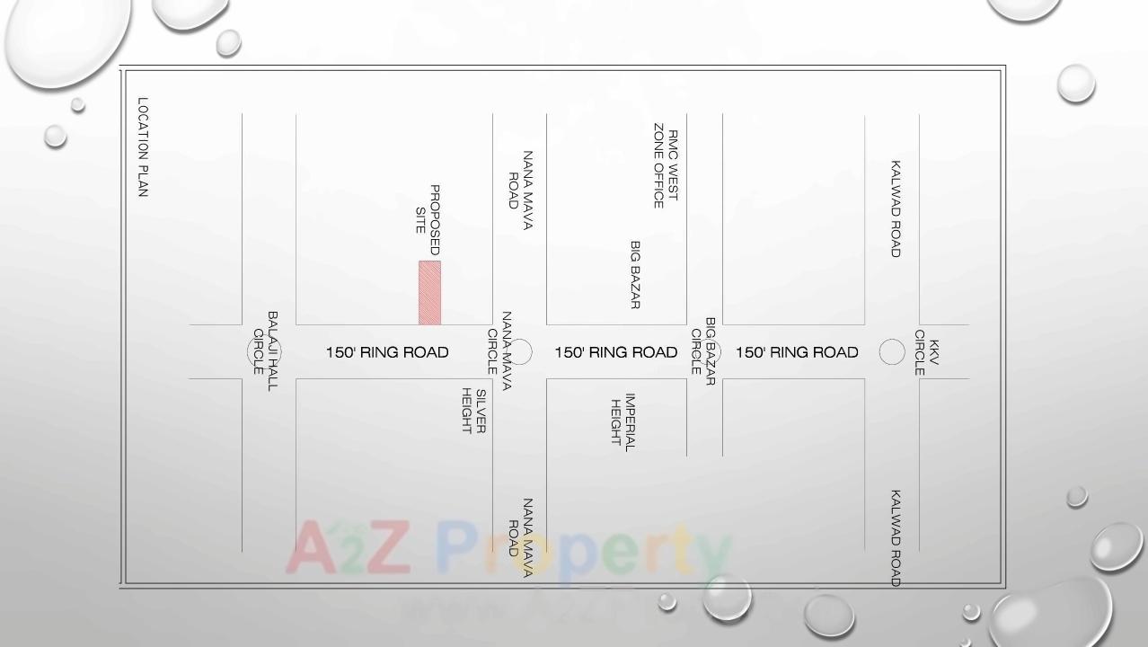 of real estate project The Millennium Gloria located at Nanmava, Rajkot, Gujarat
