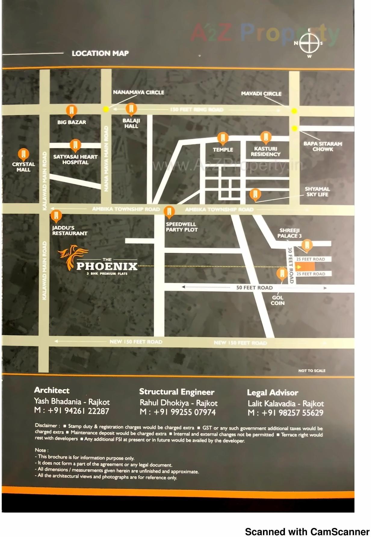  of real estate project The Phoenix located at Mavdi, Rajkot, Gujarat