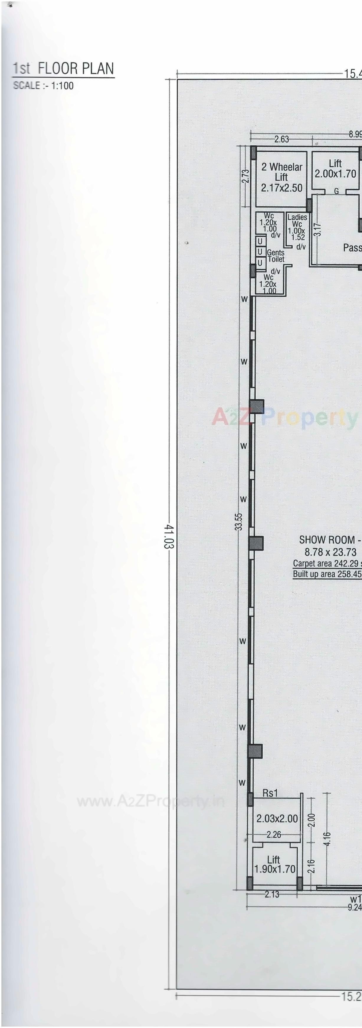 Layout of real estate project The Platina located at Rajkot, Rajkot, Gujarat