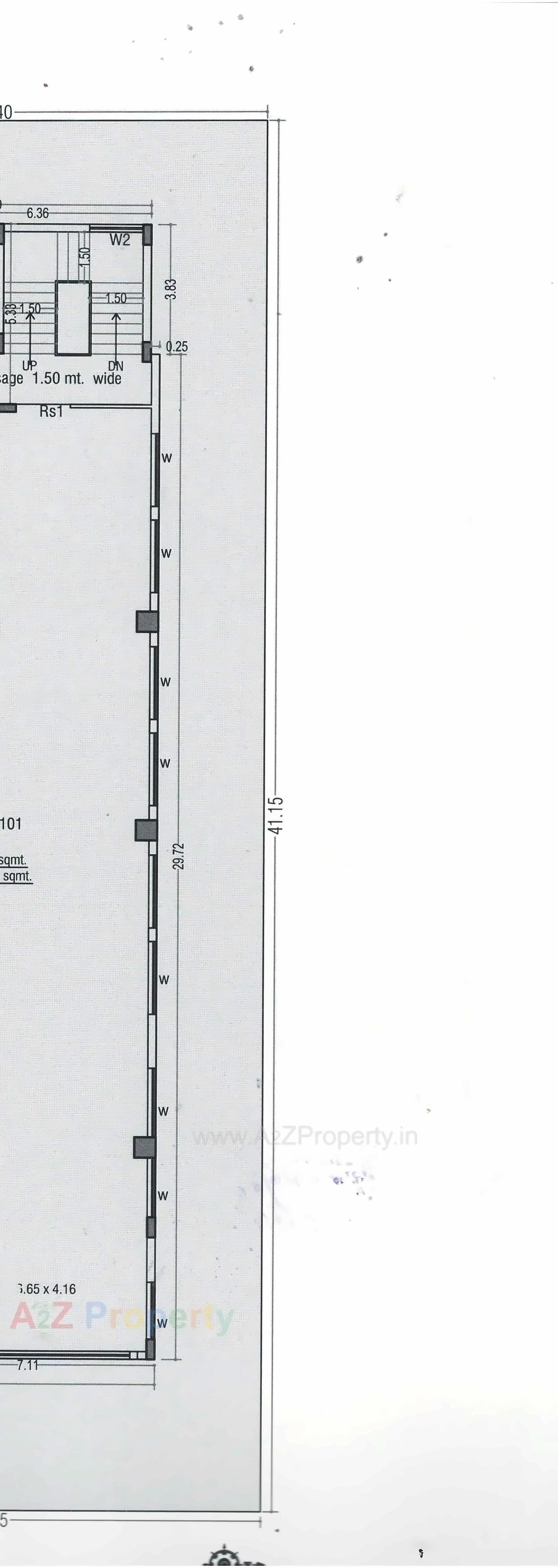 Layout of real estate project The Platina located at Rajkot, Rajkot, Gujarat