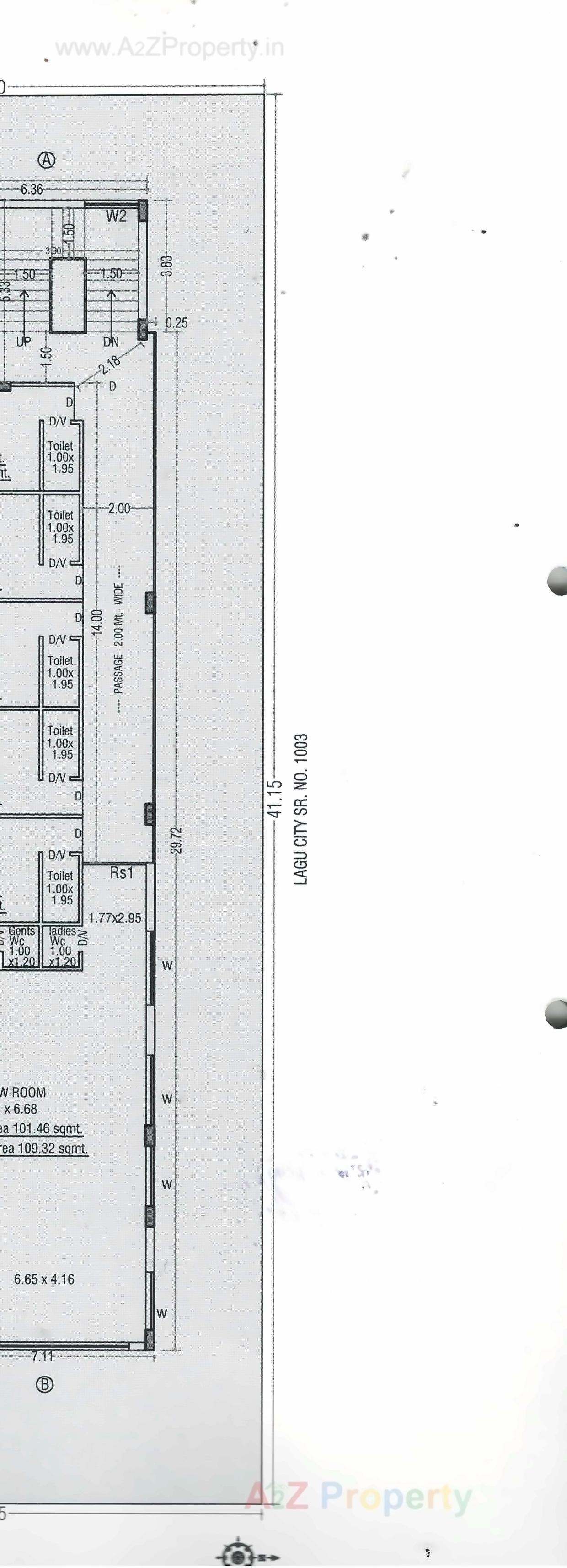 Layout of real estate project The Platina located at Rajkot, Rajkot, Gujarat