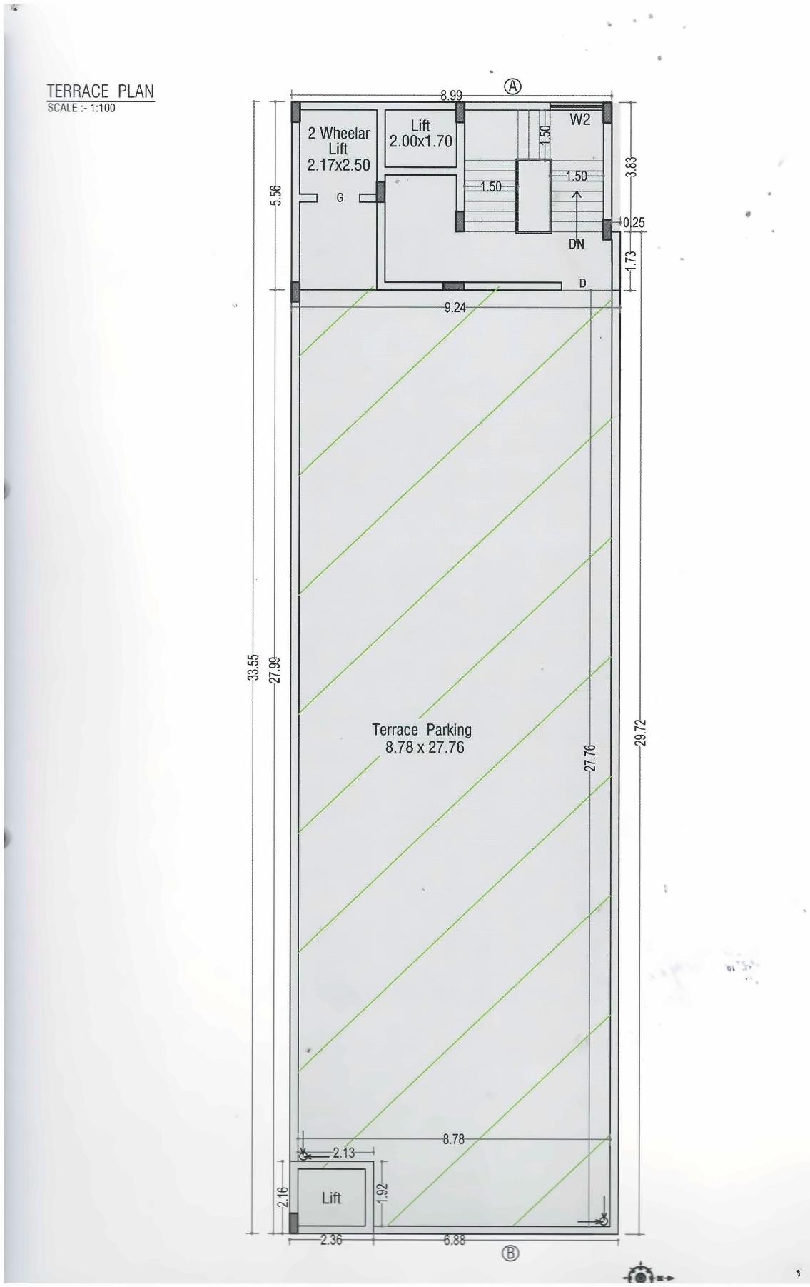 Layout of real estate project The Platina located at Rajkot, Rajkot, Gujarat