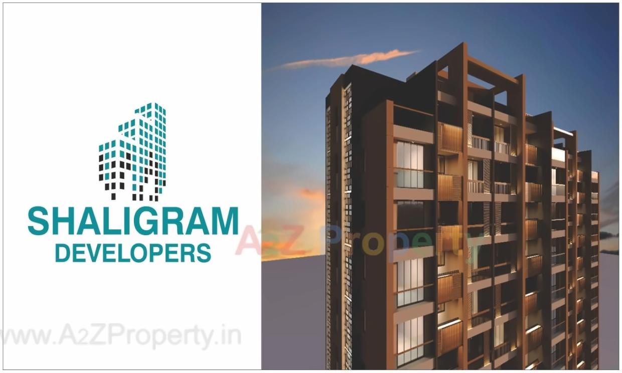 3D Elevation of real estate project The Shaligram located at Mota-mava, Rajkot, Gujarat