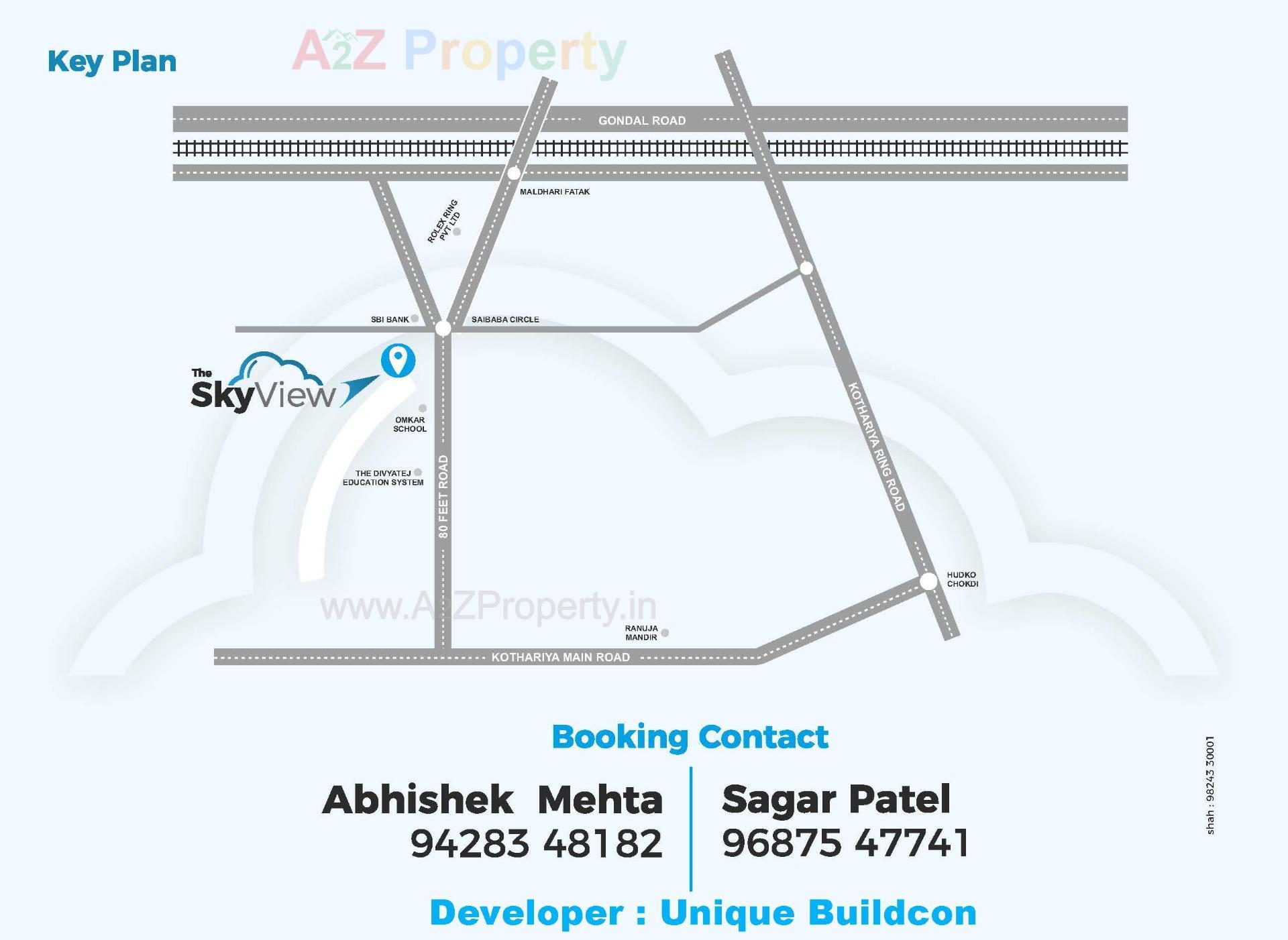  of real estate project The Sky View located at Kothariya, Rajkot, Gujarat