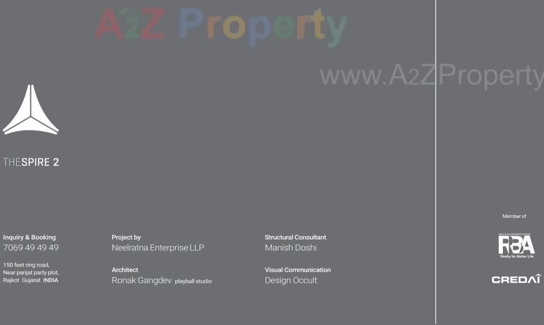  of real estate project The Spire located at Raiya, Rajkot, Gujarat
