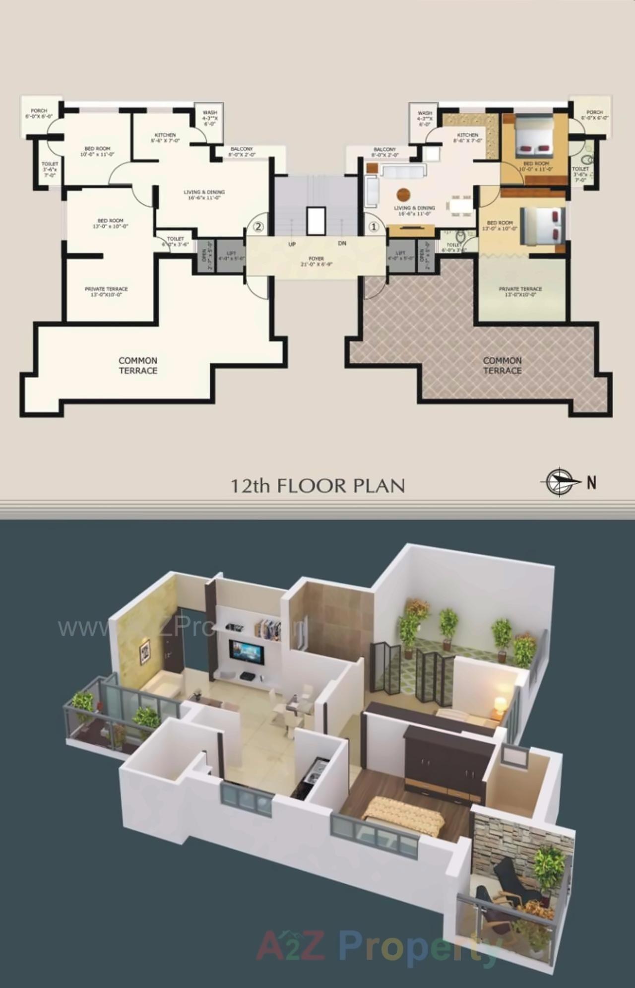 Layout of real estate project Tirth located at Ghanteshwar, Rajkot, Gujarat