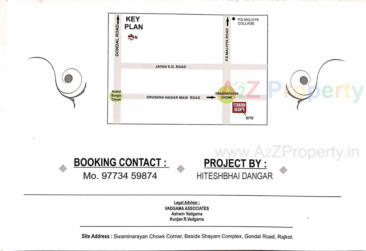  of real estate project Titanium Heights located at Gondal, Rajkot, Gujarat