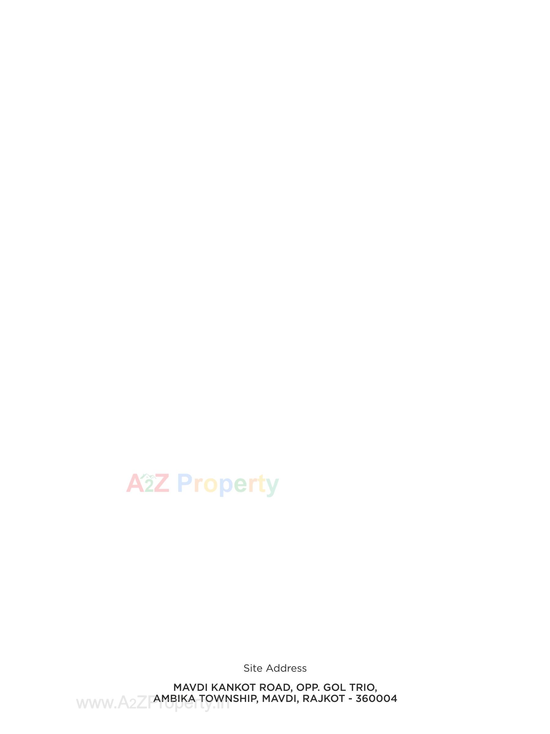  of real estate project Tridan Heights located at Mavdi, Rajkot, Gujarat