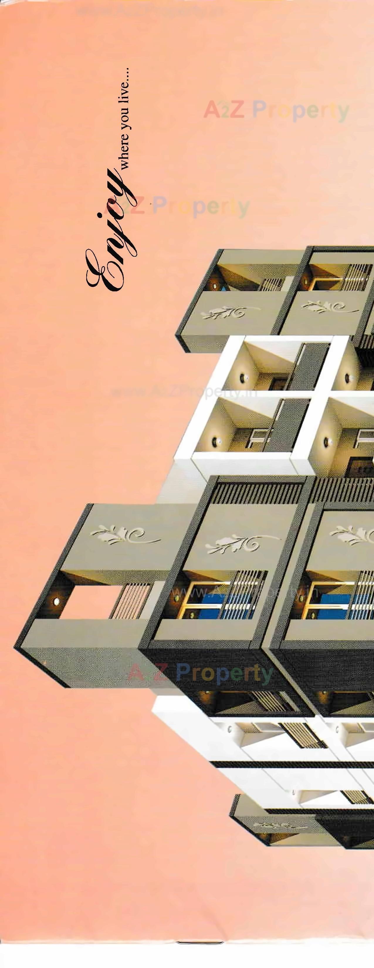 Layout of real estate project Trinetra located at Rajkot, Rajkot, Gujarat