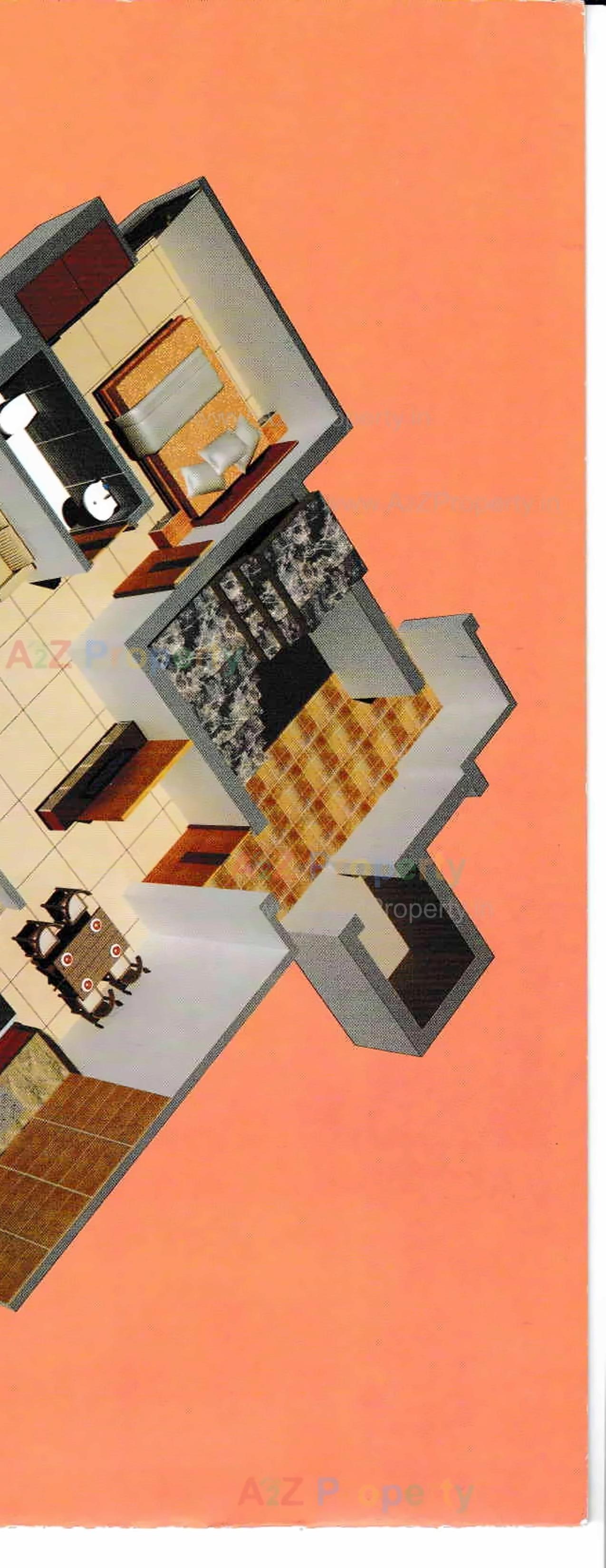 Layout of real estate project Trinetra located at Rajkot, Rajkot, Gujarat