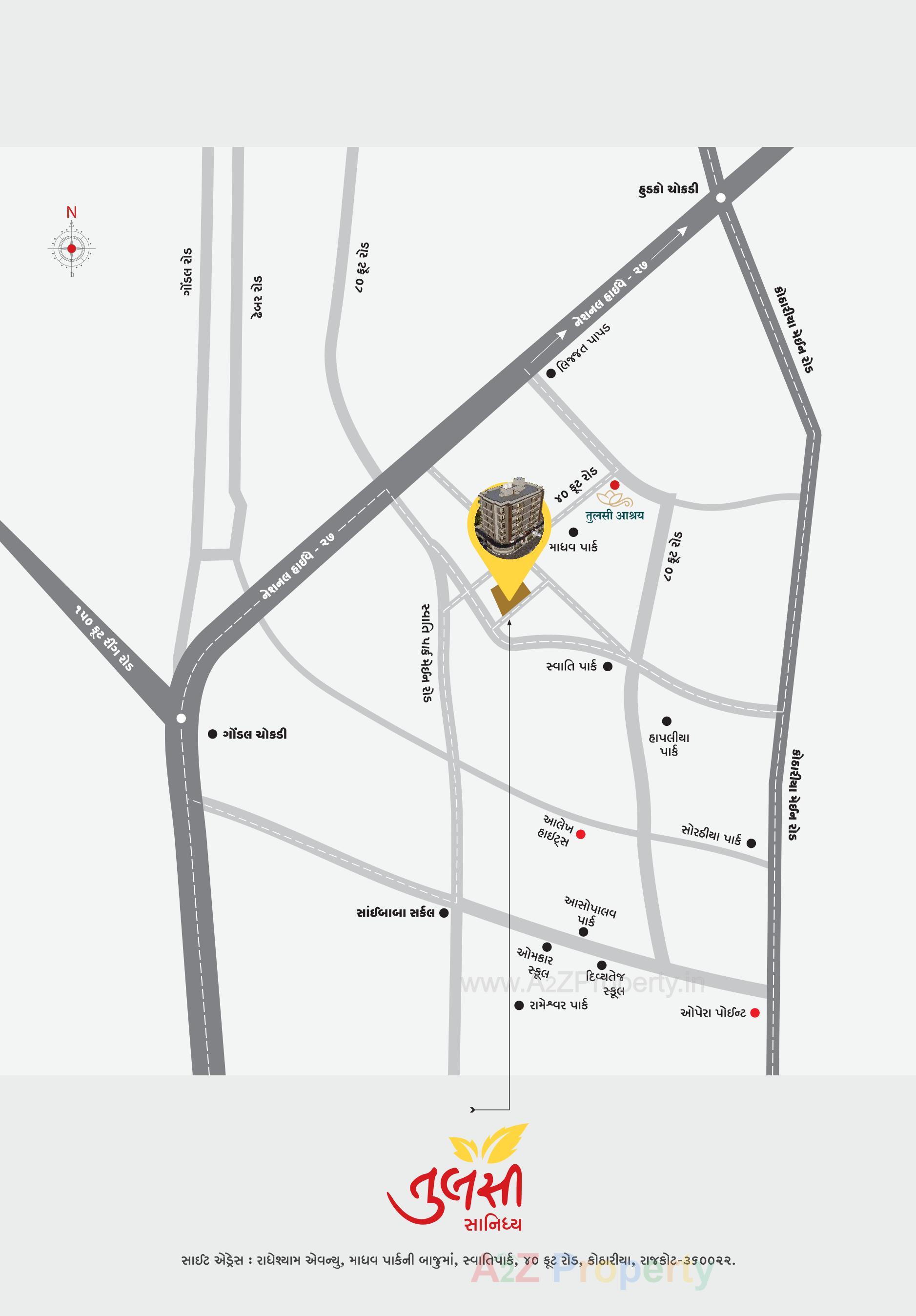  of real estate project Tulshi Sanidhya located at Rajkot, Rajkot, Gujarat