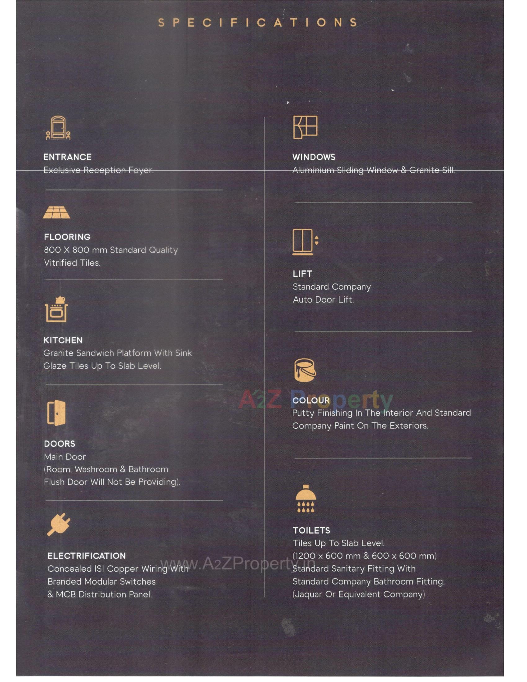  of real estate project Tulsi Gold located at Mavdi, Rajkot, Gujarat