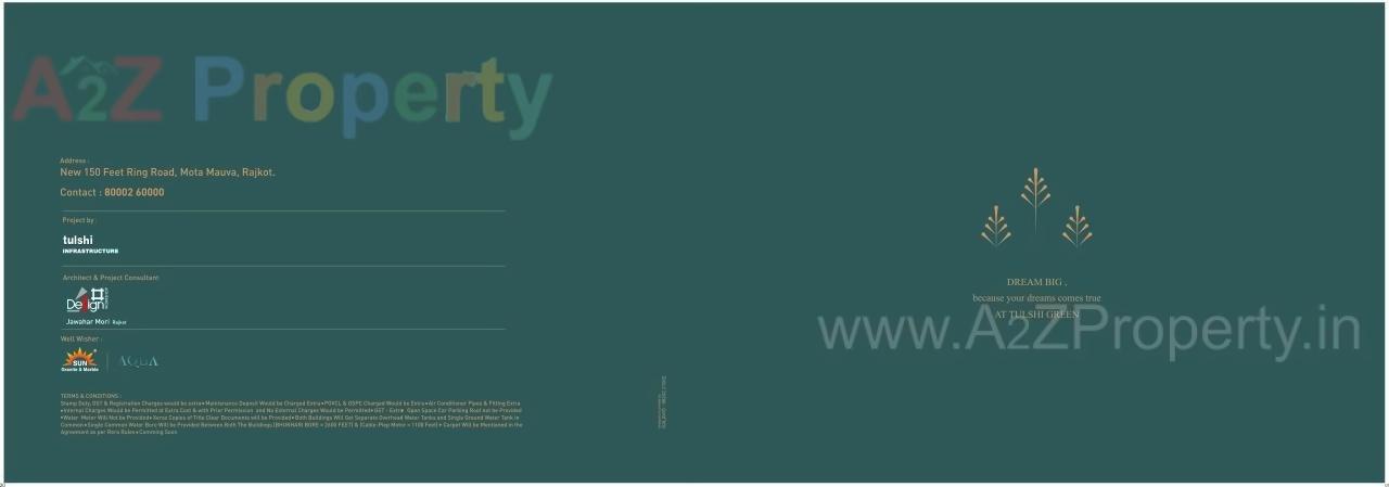  of real estate project Tulsi Green located at Motamava, Rajkot, Gujarat