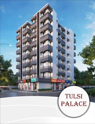 Elevation of real estate project Tulsi Palace located at Ghanteshwar, Rajkot, Gujarat