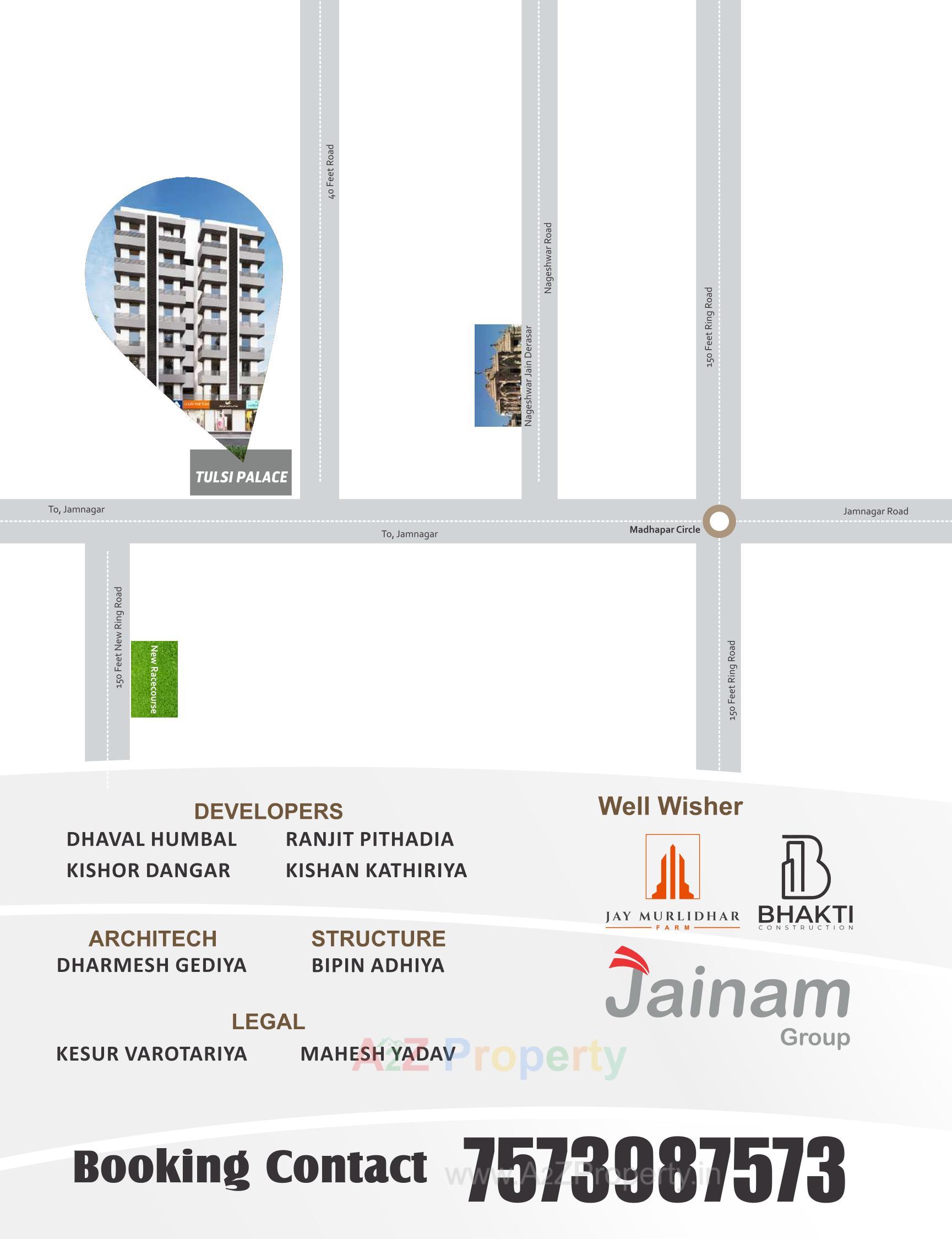  of real estate project Tulsi Palace located at Ghanteshwar, Rajkot, Gujarat