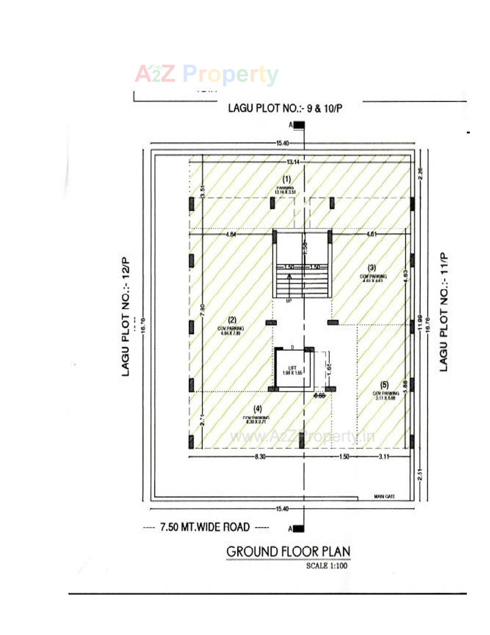  of real estate project Tulsi Patra located at Mavdi, Rajkot, Gujarat