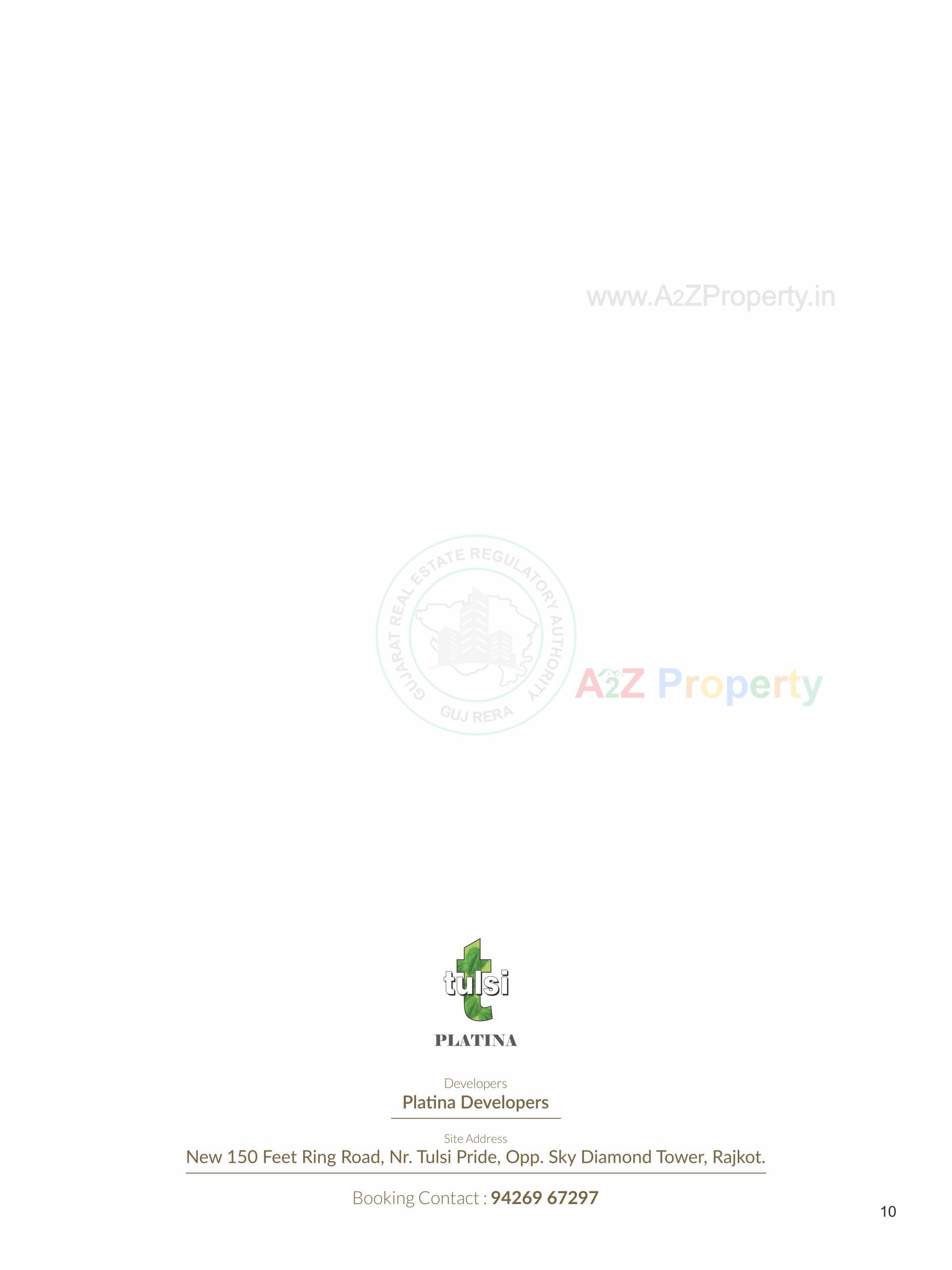  of real estate project Tulsi Platina located at Mavdi, Rajkot, Gujarat