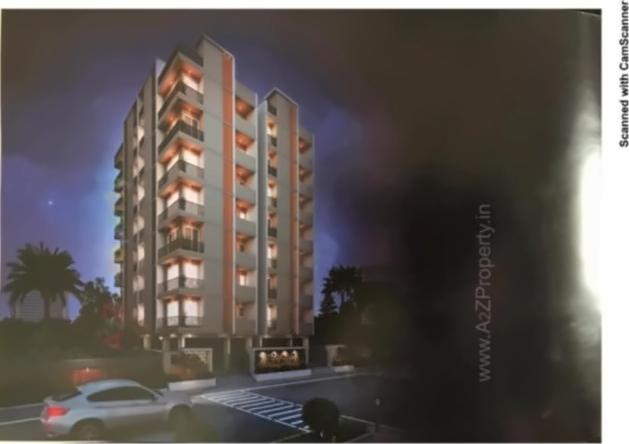 3D Elevation of real estate project Tulsipatra located at Ghanteshwar, Rajkot, Gujarat