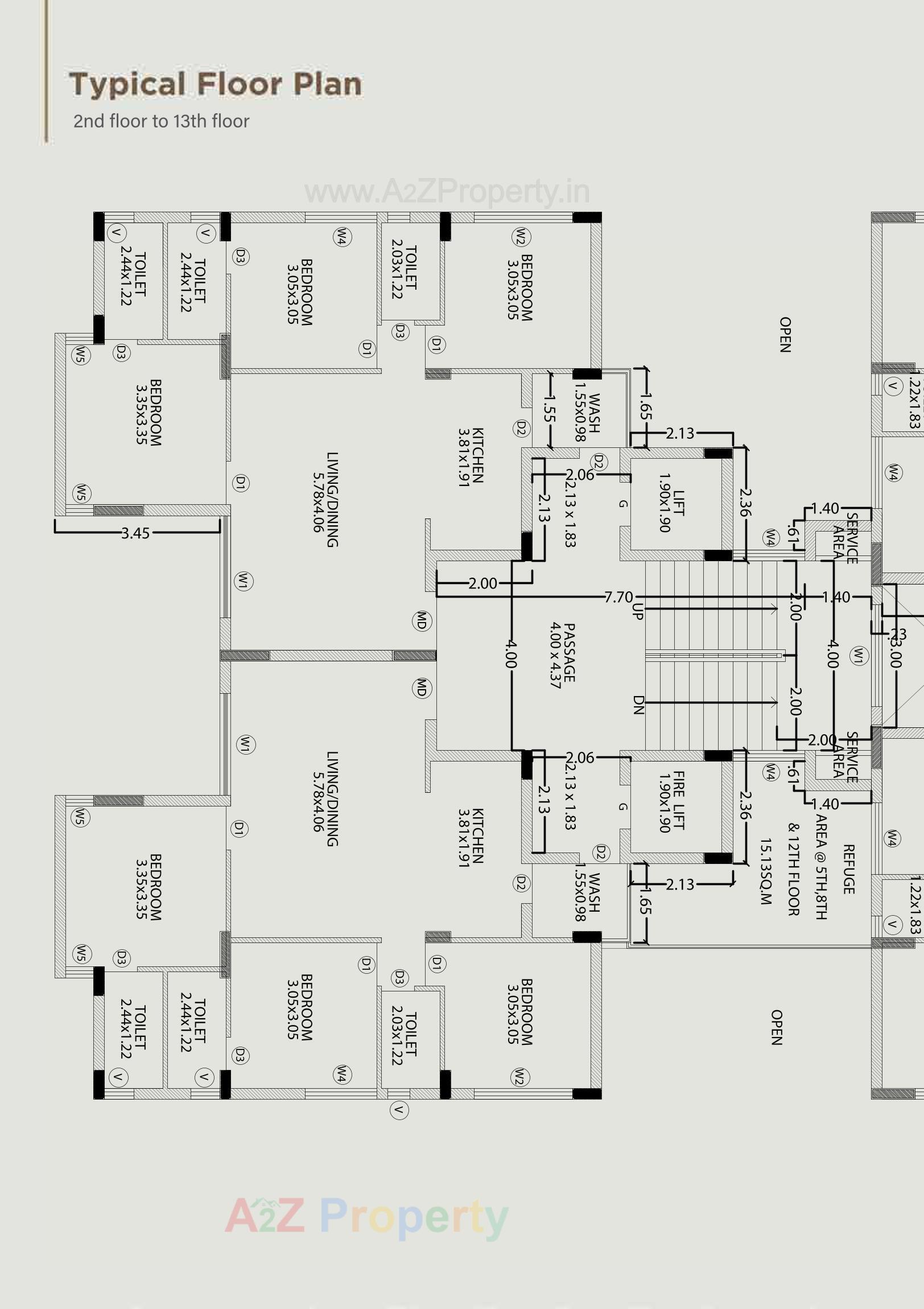 Layout of real estate project Tulsipatra located at Ghanteswar, Rajkot, Gujarat