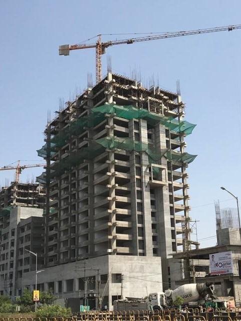 134440_const of real estate project Twin Star located at Nana-mava, Rajkot, Gujarat