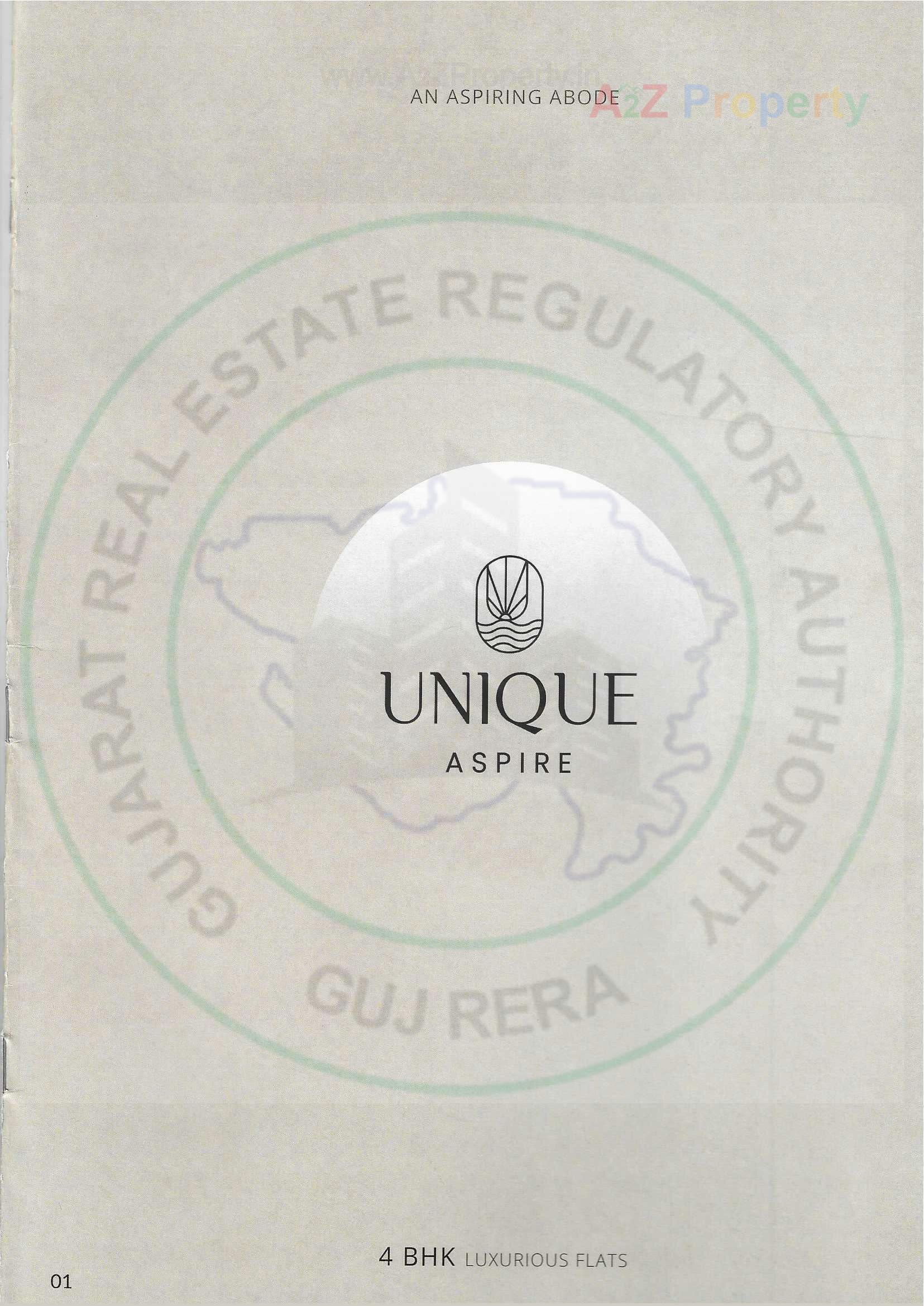  of real estate project Unique Aspire located at Mavdi, Rajkot, Gujarat