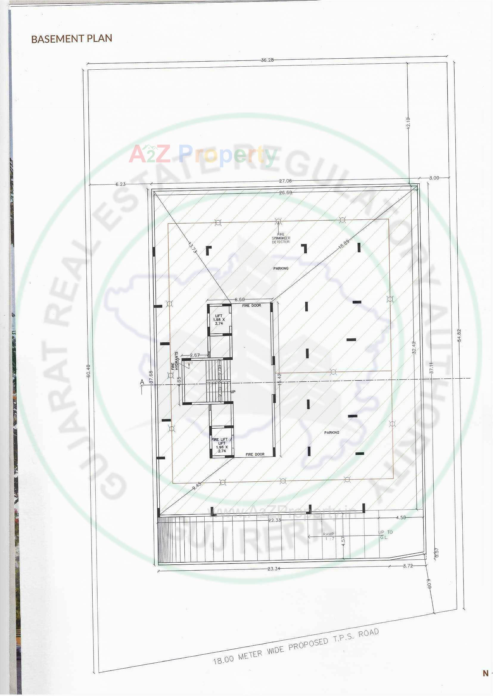  of real estate project Unique Aspire located at Mavdi, Rajkot, Gujarat