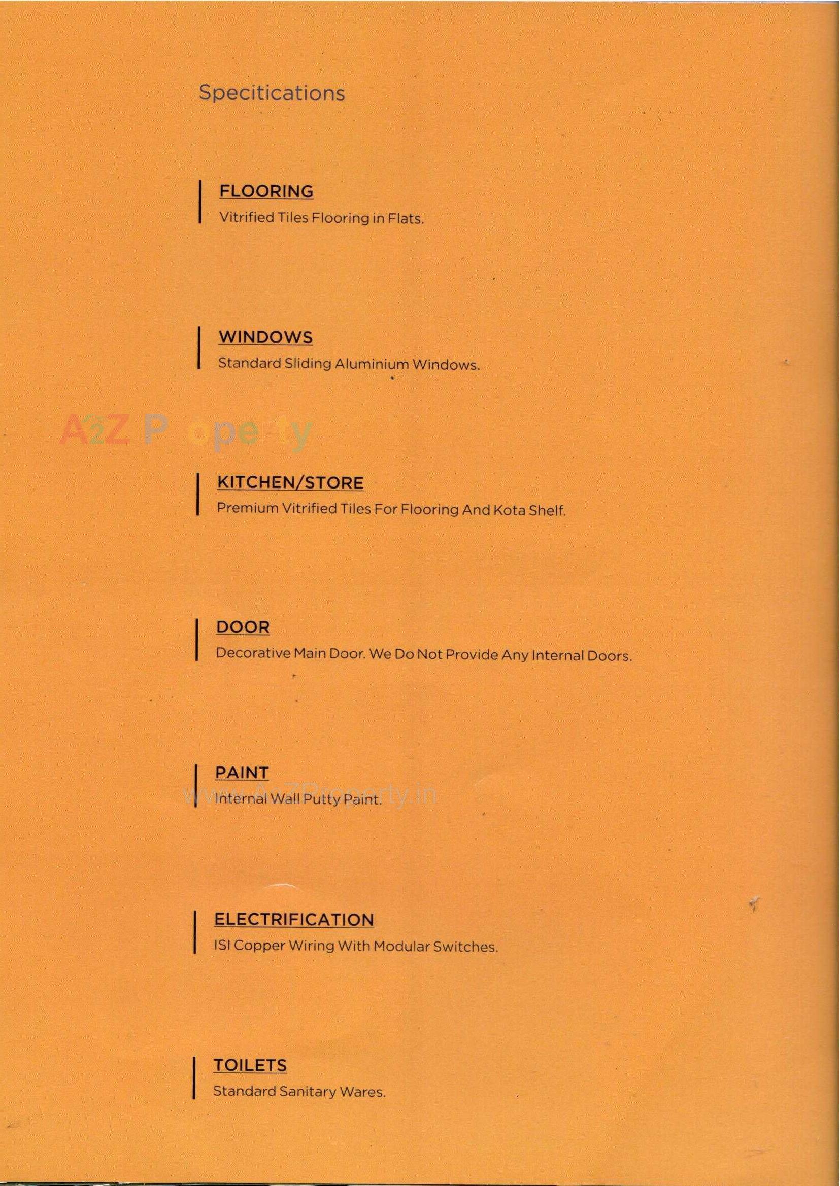  of real estate project Unique Heights located at Mavdi, Rajkot, Gujarat