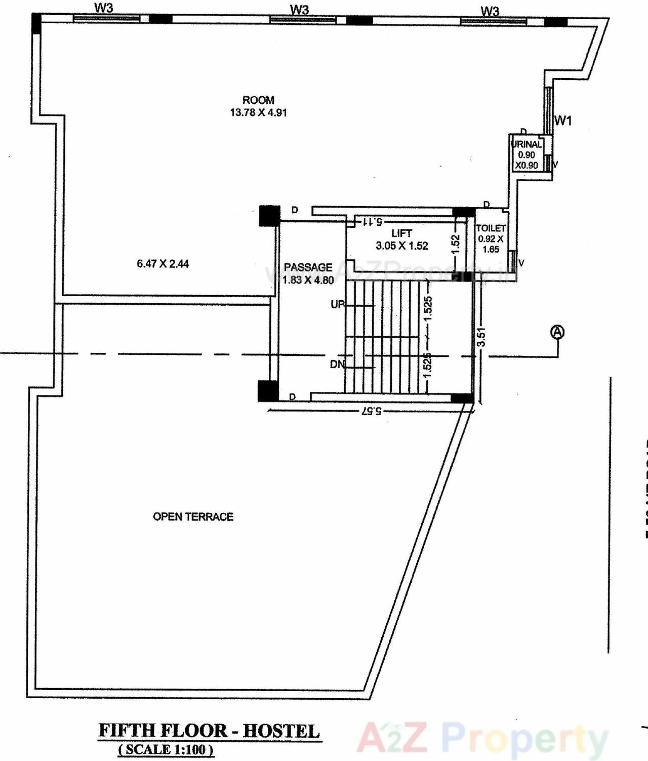 Layout of real estate project Unique Plaza located at Mavdi, Rajkot, Gujarat