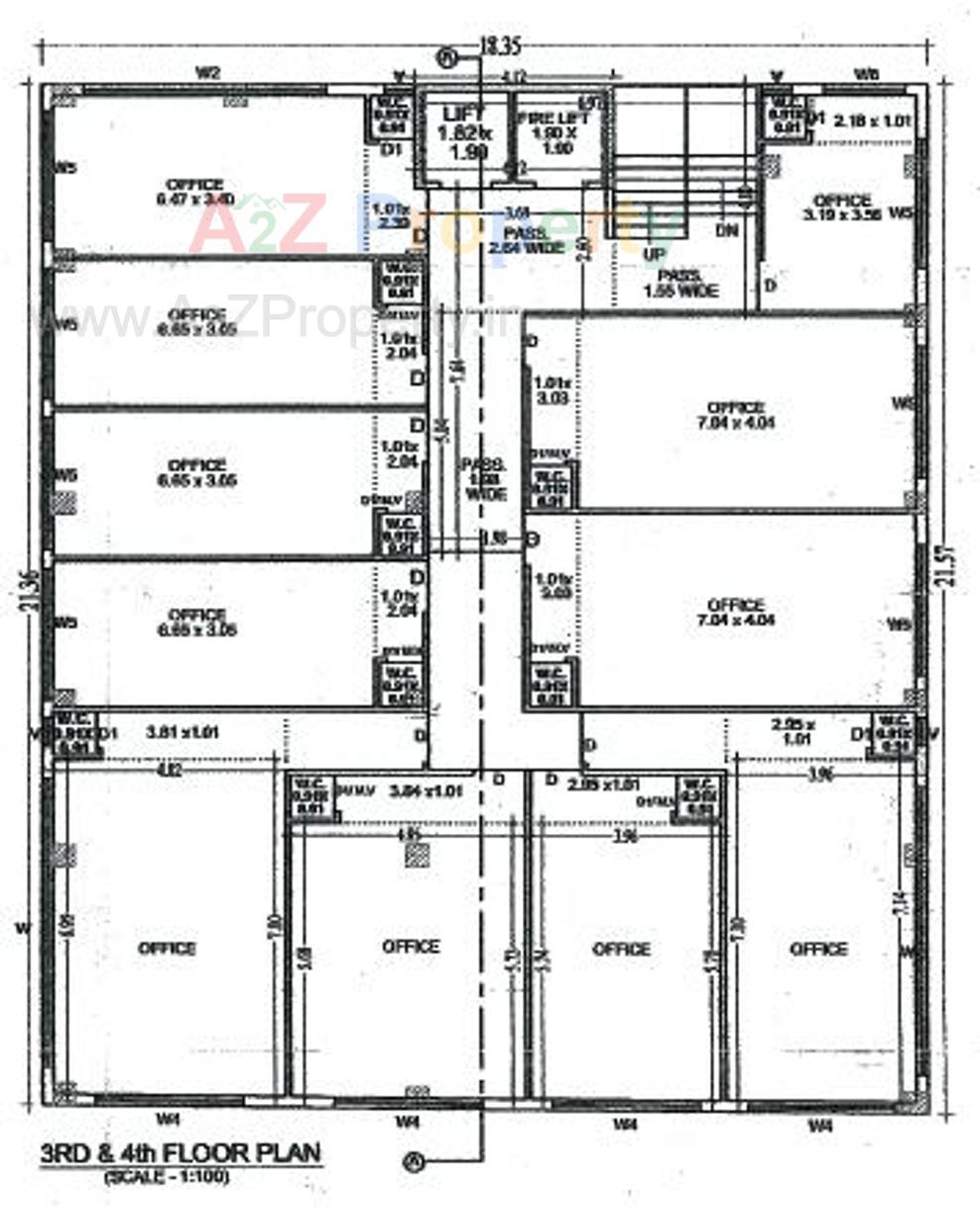 Layout of real estate project Unity Pride located at Rajkot, Rajkot, Gujarat
