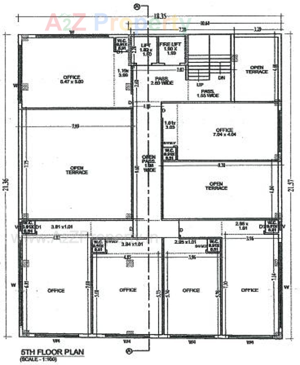 Layout of real estate project Unity Pride located at Rajkot, Rajkot, Gujarat