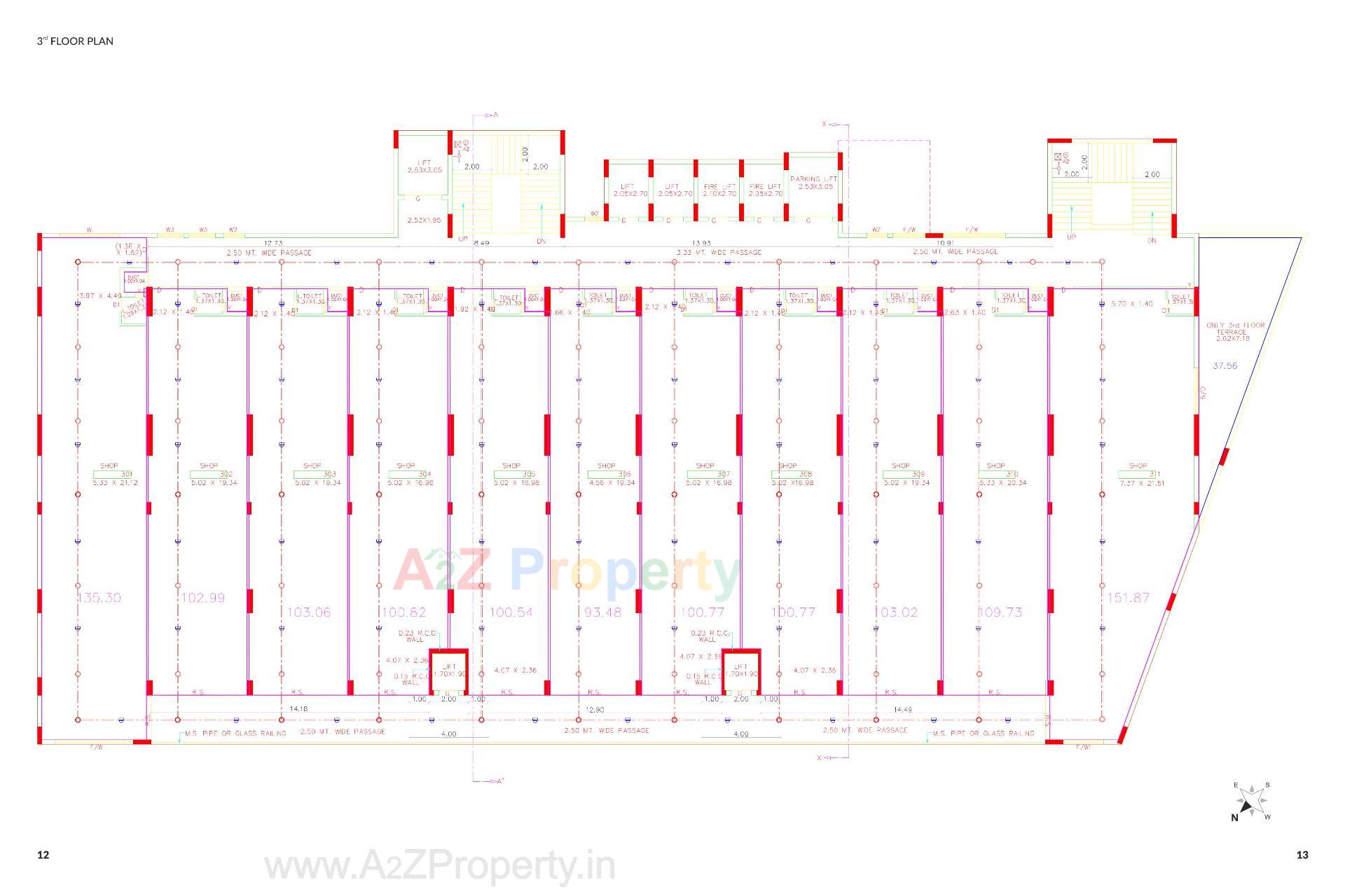Layout of real estate project Unity Viral located at Rajkot, Rajkot, Gujarat