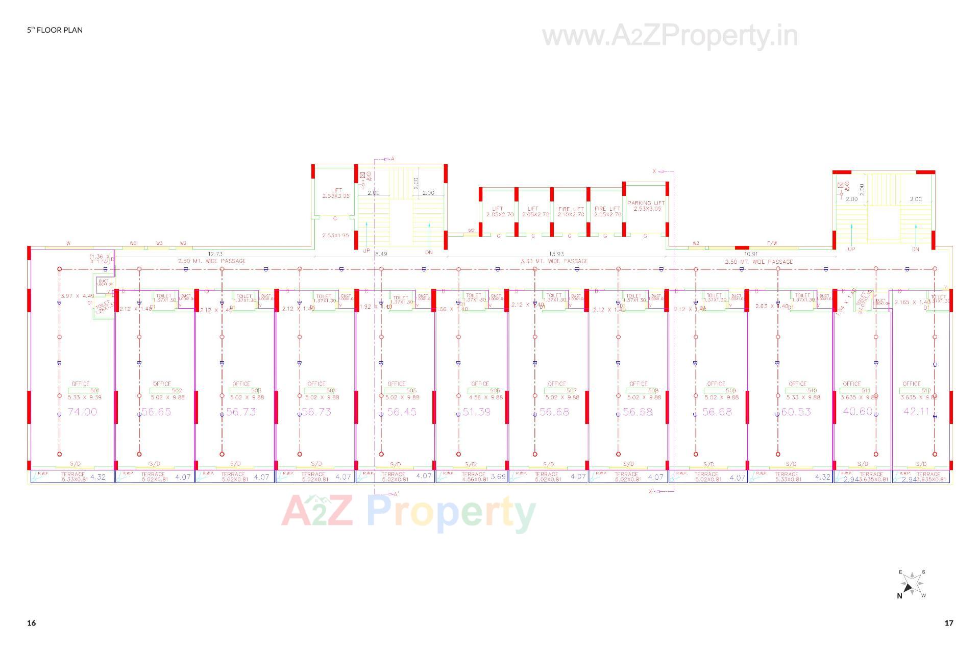 Layout of real estate project Unity Viral located at Rajkot, Rajkot, Gujarat