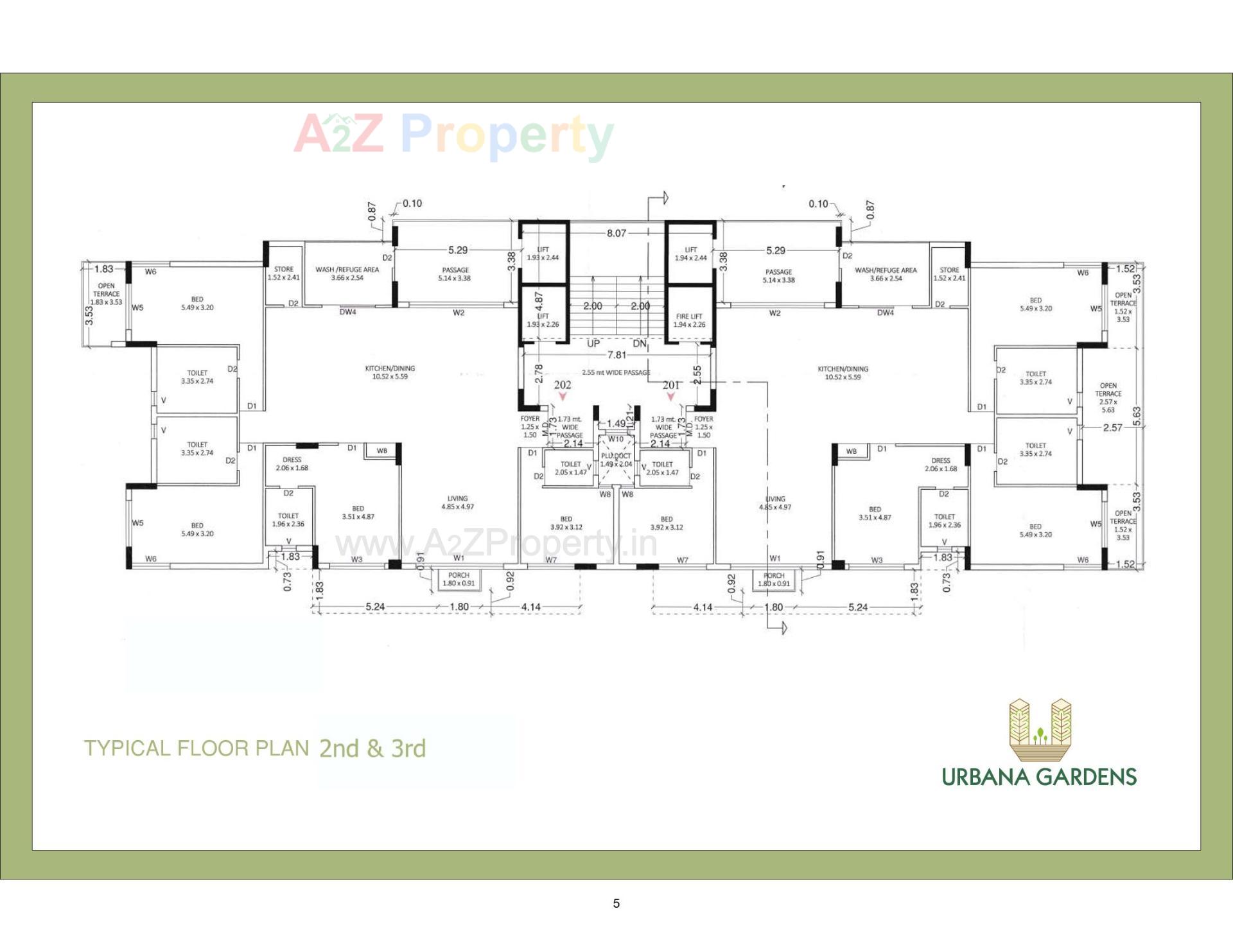 Layout of real estate project Urbana Gardens located at Motamava, Rajkot, Gujarat