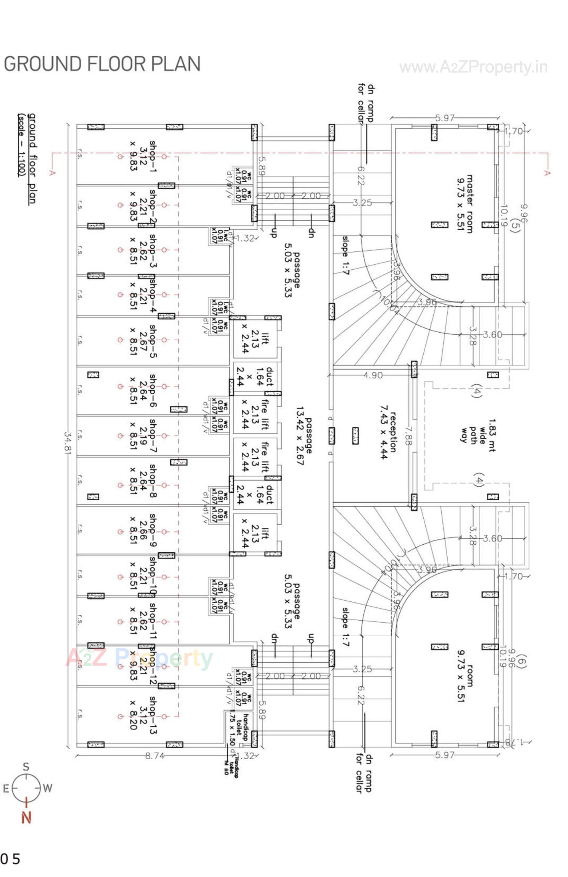  of real estate project Utsav Landmark located at Para-pipaliya, Rajkot, Gujarat