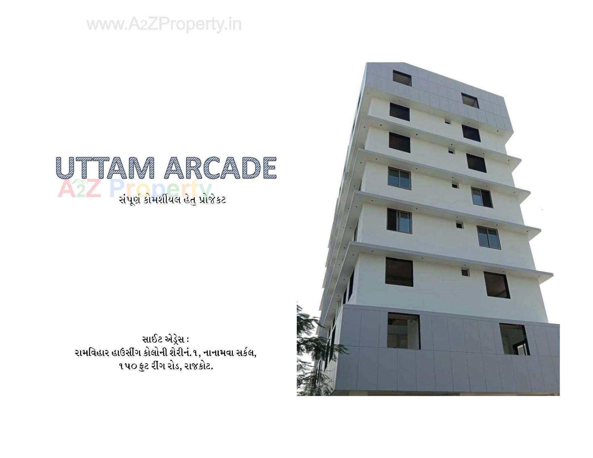  of real estate project Uttam Arcade located at Nanamava, Rajkot, Gujarat