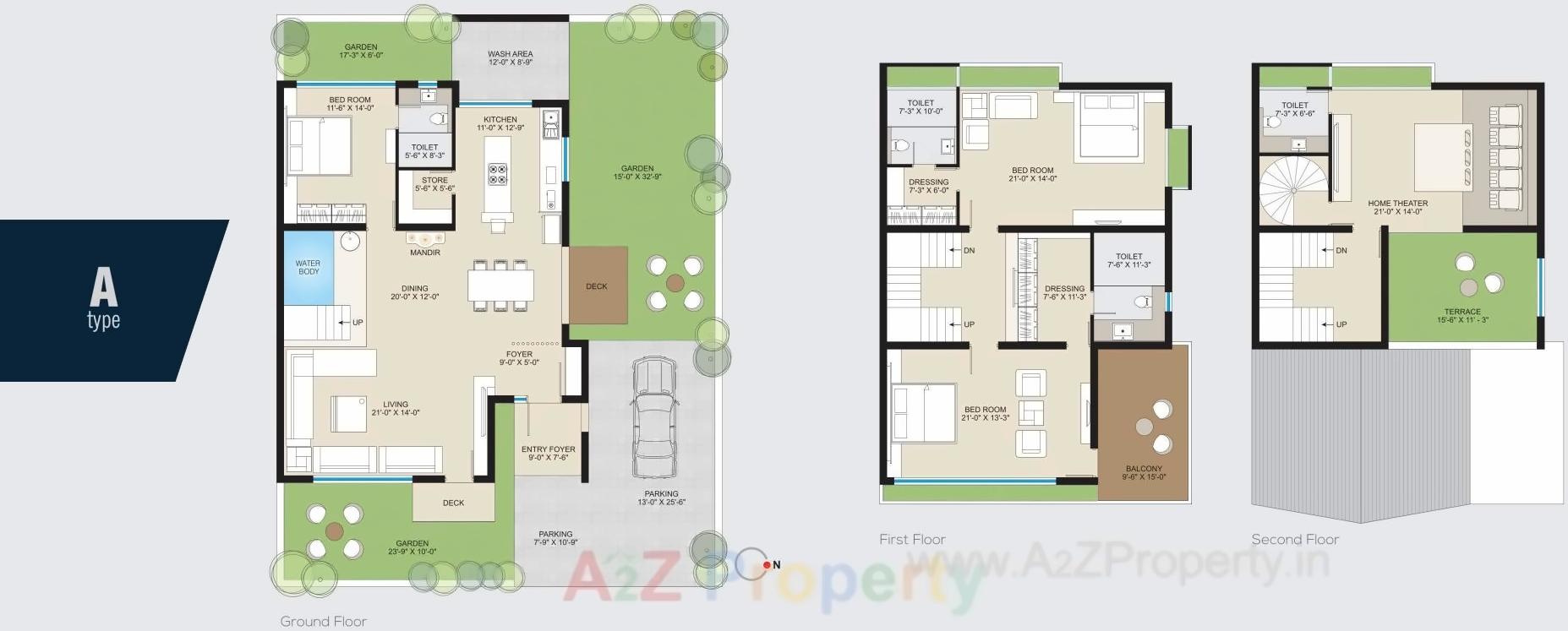 Layout of real estate project V Bunglows located at Mavdi, Rajkot, Gujarat