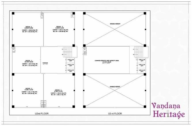  of real estate project Vandana Heritage located at Rajkot, Rajkot, Gujarat