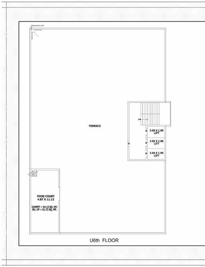 Layout of real estate project Vandana Heritage located at Rajkot, Rajkot, Gujarat