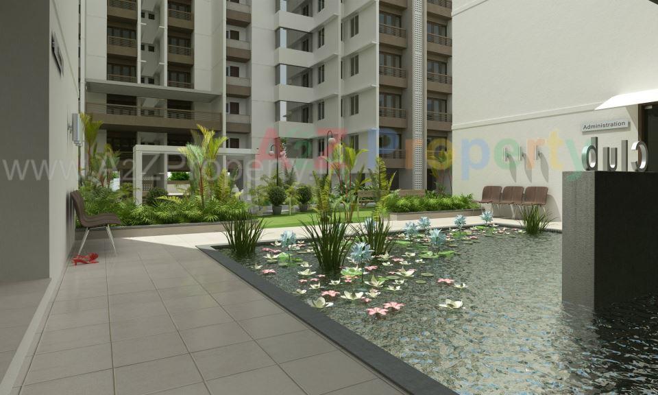 3D Elevation of real estate project Vardhman Green Bhk located at Ghanteshwar, Rajkot, Gujarat