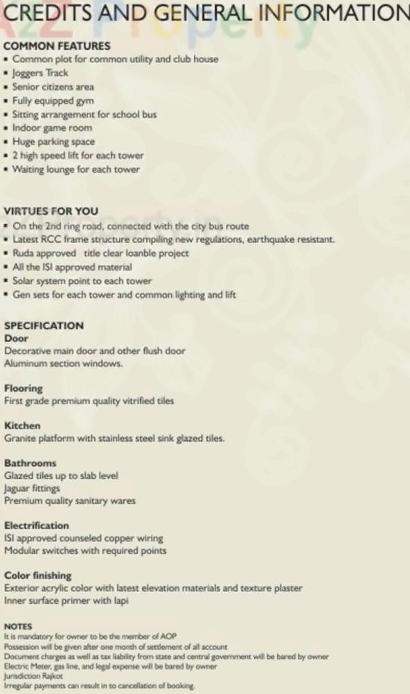 Project Specifications