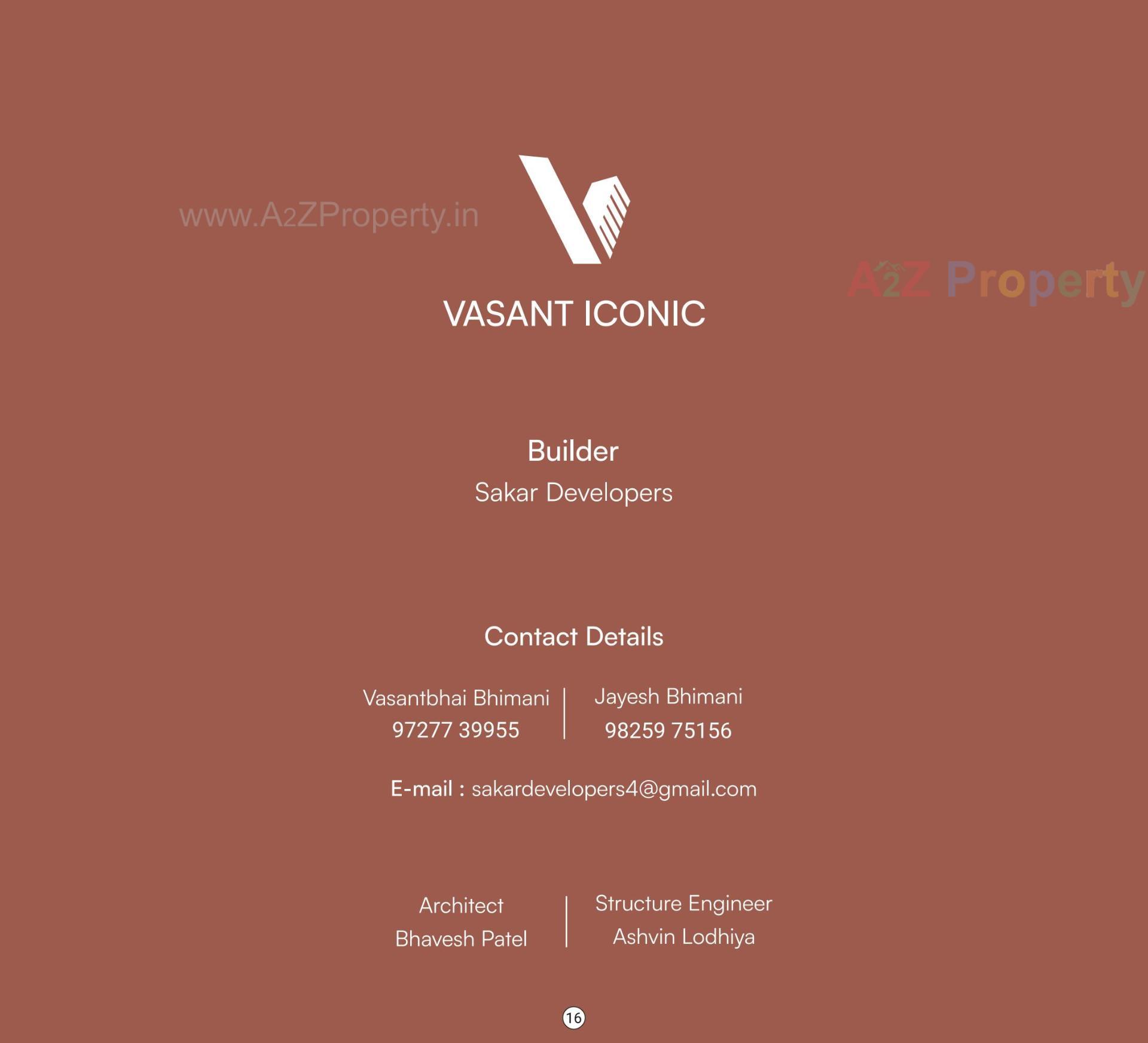  of real estate project Vasant Iconic located at Mavdi, Rajkot, Gujarat