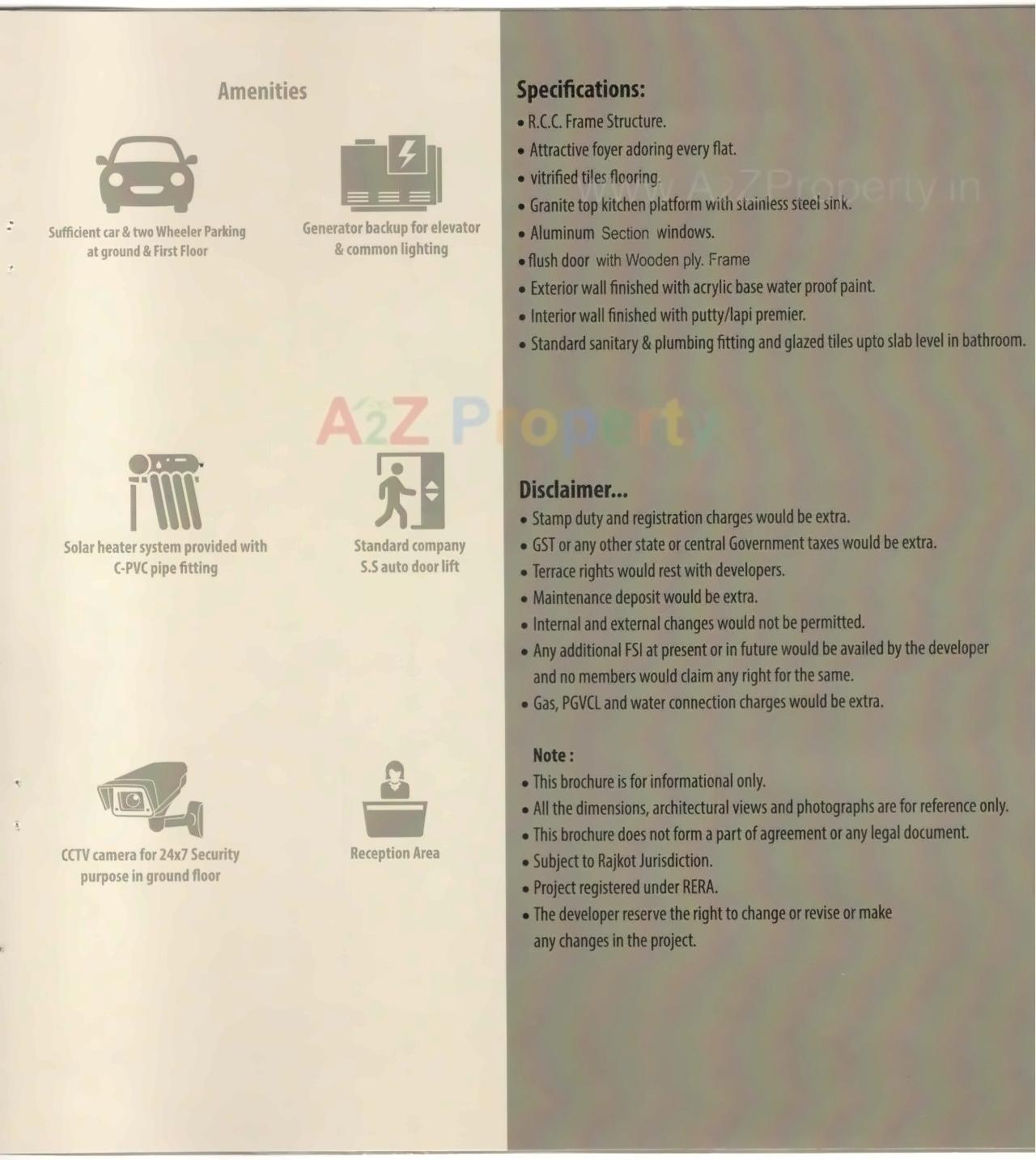  of real estate project Vasudhara Elegance located at Rajkot, Rajkot, Gujarat