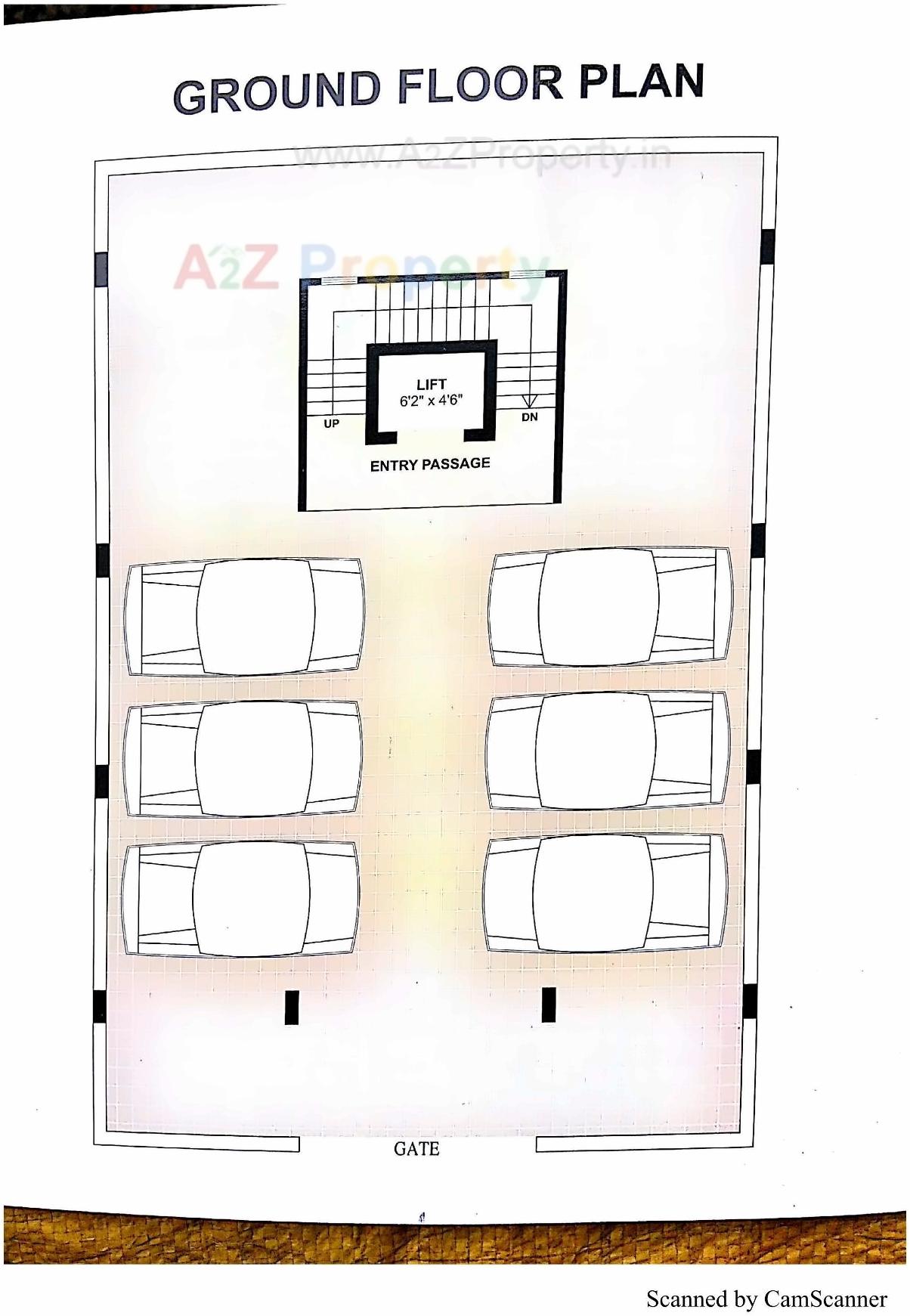 Layout of real estate project Vedam located at Rajkot, Rajkot, Gujarat