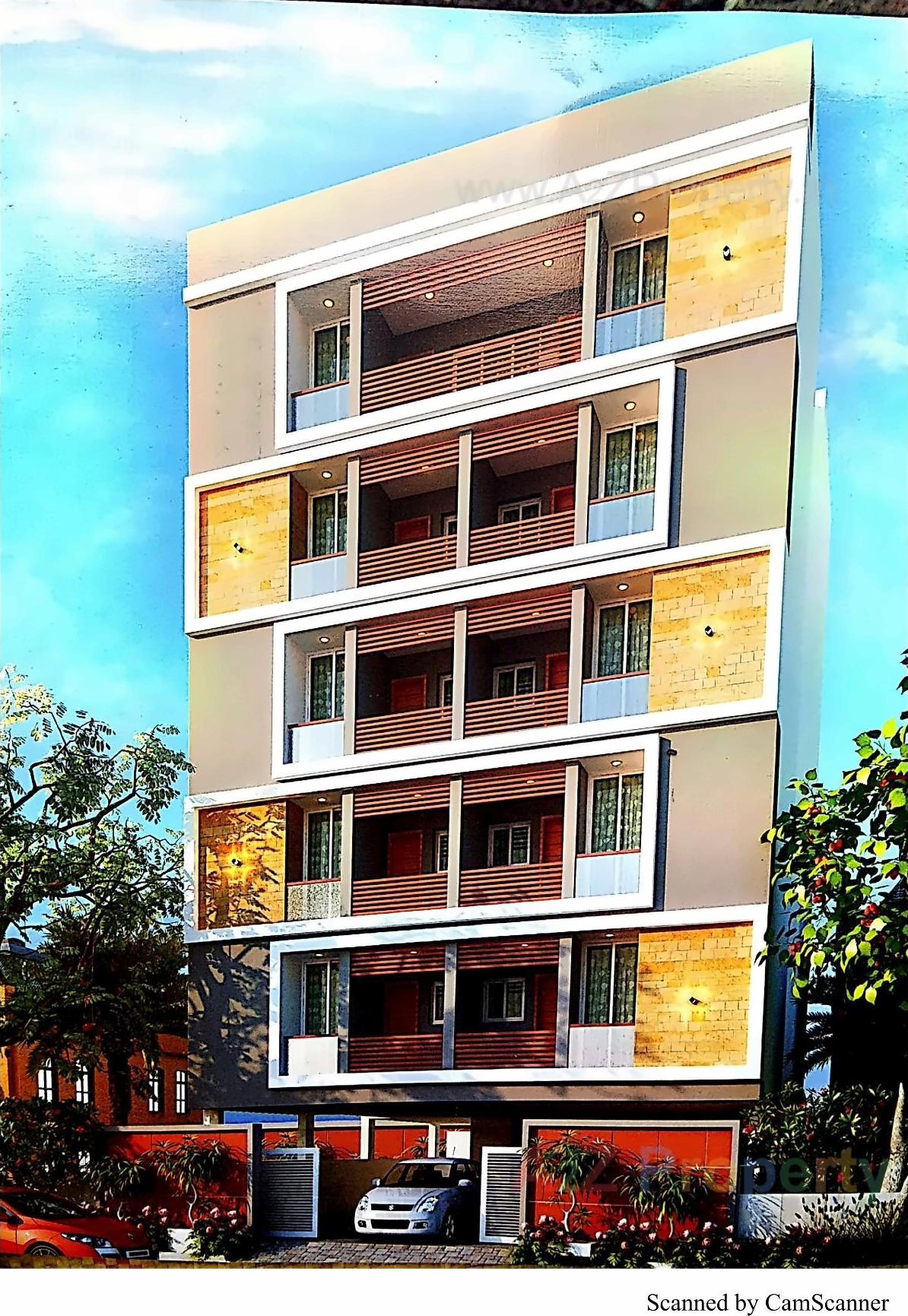 3D Elevation of real estate project Vedam located at Rajkot, Rajkot, Gujarat