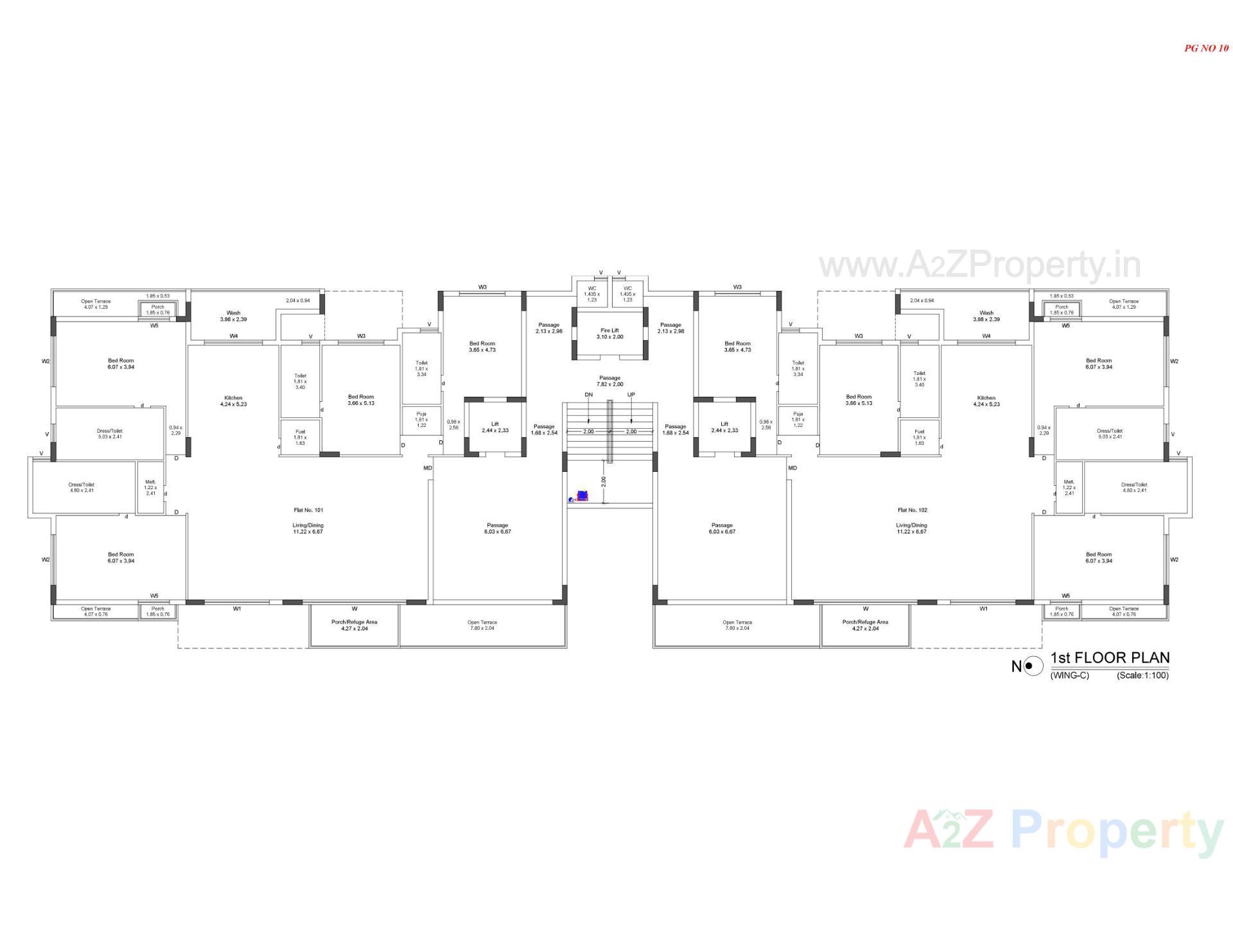 Layout of real estate project Vega located at Motamava, Rajkot, Gujarat