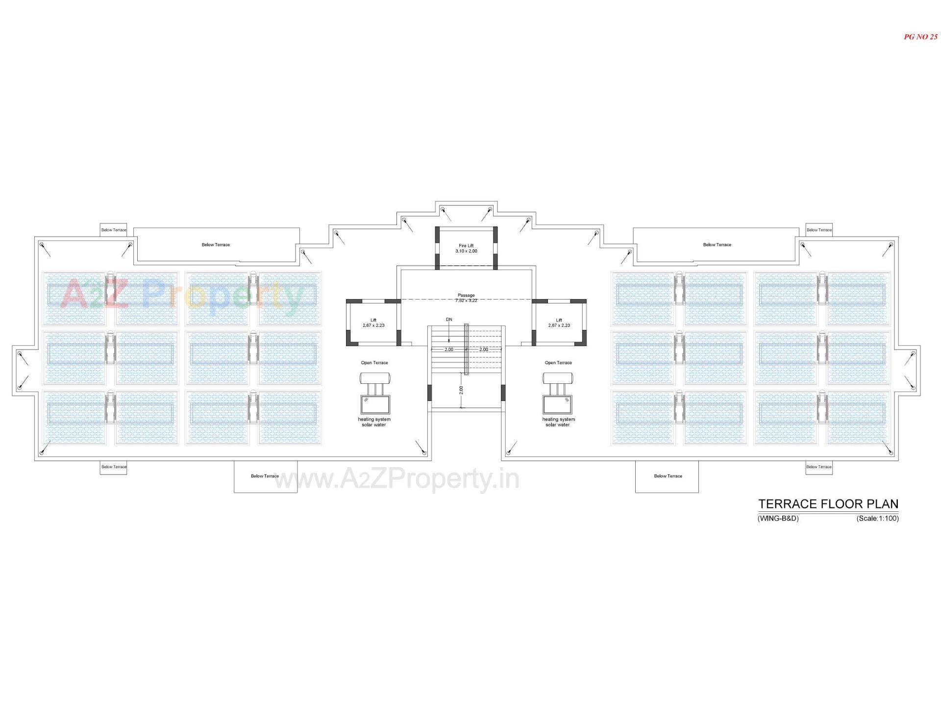 Layout of real estate project Vega located at Motamava, Rajkot, Gujarat
